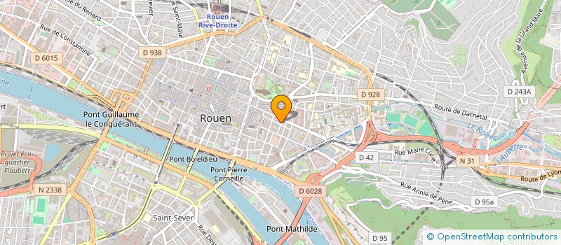 localisation de l'entreprise MADAME ISABELLE SEVIN à ROUEN