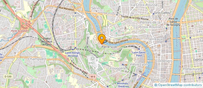 localisation de l'entreprise MADAME ISABELLE SICARD  LYON 8EME