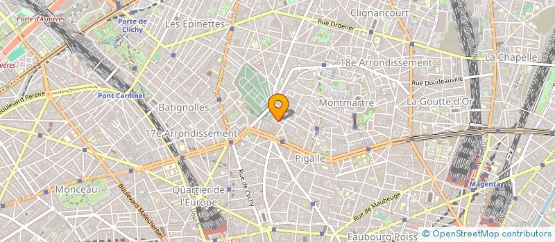 localisation de l'entreprise MADAME ISABELLE SICART  PARIS