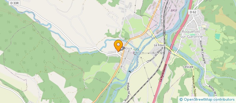 localisation de l'entreprise MADAME ISABELLE SICRE  BOUSSENS