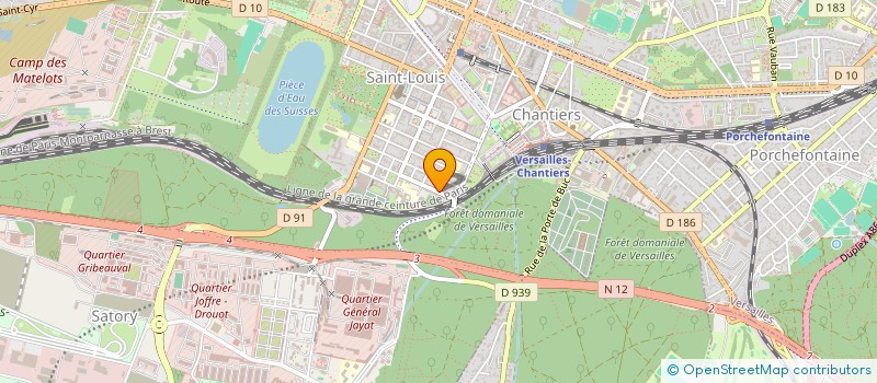 localisation de l'entreprise MADAME ISABELLE SIFFROI  VERSAILLES