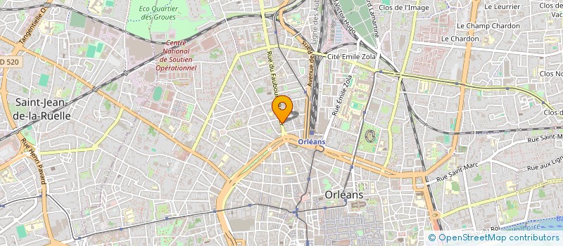 localisation de l'entreprise MADAME ISABELLE SIGOT à ORLEANS