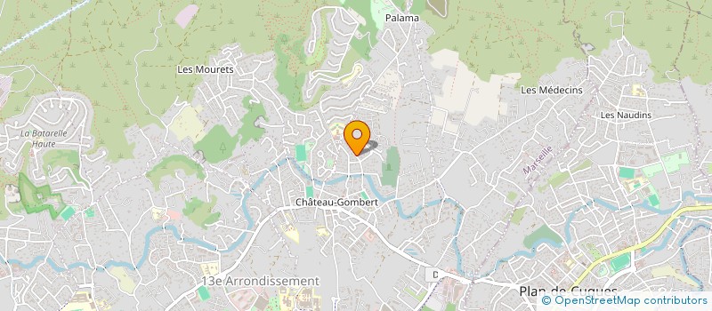 localisation de l'entreprise MADAME ISABELLE SILVE  MARSEILLE 13EME