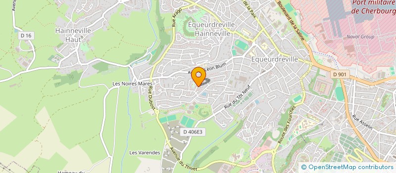 localisation de l'entreprise MADAME ISABELLE SIMON à CHERBOURG-EN-COTENTIN