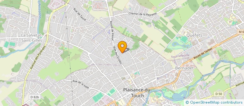 localisation de l'entreprise MADAME ISABELLE SIMON  PLAISANCE-DU-TOUCH