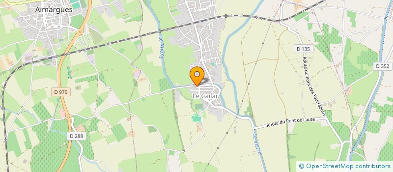 localisation de l'entreprise MADAME ISABELLE SIMON  LE CAILAR