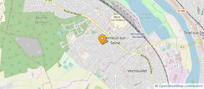 localisation de l'entreprise MADAME ISABELLE SINANIAN-DEVYNCK  VERNEUIL-SUR-SEINE