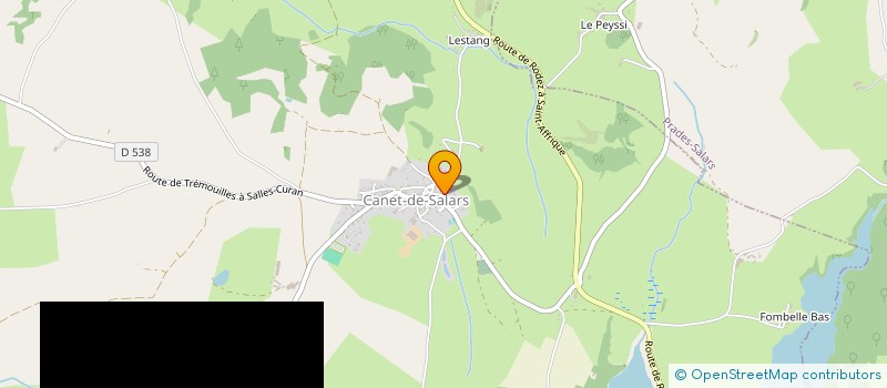 localisation de l'entreprise MADAME ISABELLE SINGLA  PONT-DE-SALARS