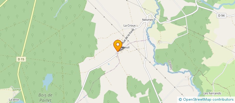 localisation de l'entreprise MADAME ISABELLE SIRAUT à BELABRE