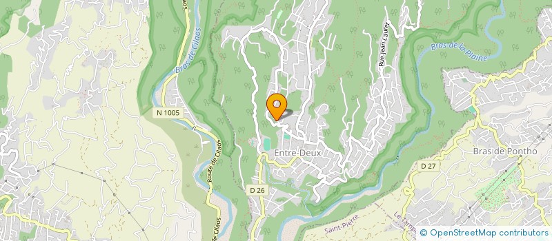 localisation de l'entreprise MADAME ISABELLE SMITH  ENTRE-DEUX