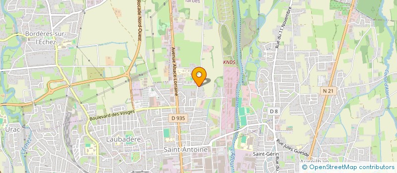 localisation de l'entreprise MADAME ISABELLE SOATTO  TARBES