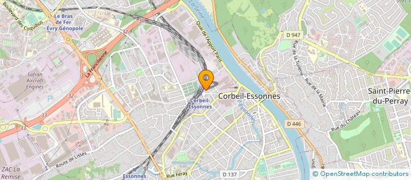 localisation de l'entreprise MADAME ISABELLE SOLAZ MUNOZ à CORBEIL-ESSONNES