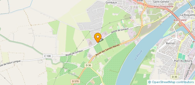 localisation de l'entreprise MADAME ISABELLE SOLDEVILA  ARLES