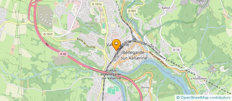 localisation de l'entreprise MADAME ISABELLE SOUCARRE à VALSERHONE