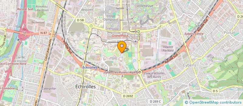 localisation de l'entreprise MADAME ISABELLE SOUCHAY  ECHIROLLES