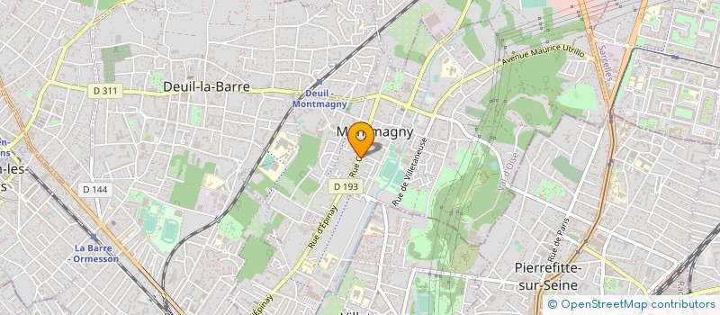 localisation de l'entreprise MADAME ISABELLE SOUCHET à MONTMAGNY