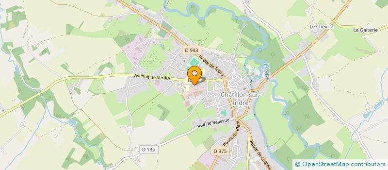 localisation de l'entreprise MADAME ISABELLE SOURIOU à CHATILLON-SUR-INDRE