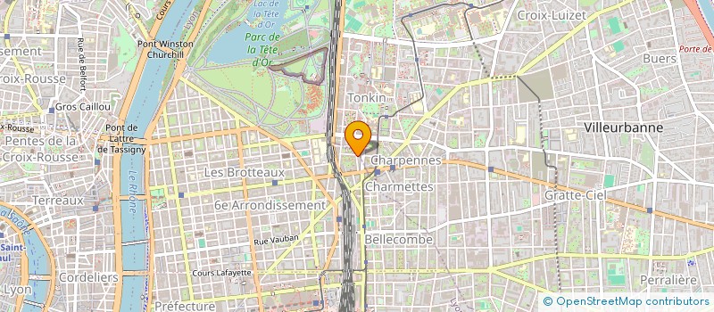 localisation de l'entreprise MADAME ISABELLE SOUTON  LYON