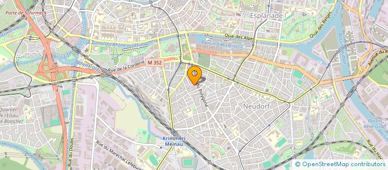 localisation de l'entreprise MADAME ISABELLE SPAETH à STRASBOURG