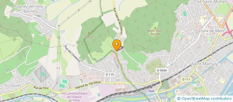 localisation de l'entreprise MADAME ISABELLE SPAK  TOUL