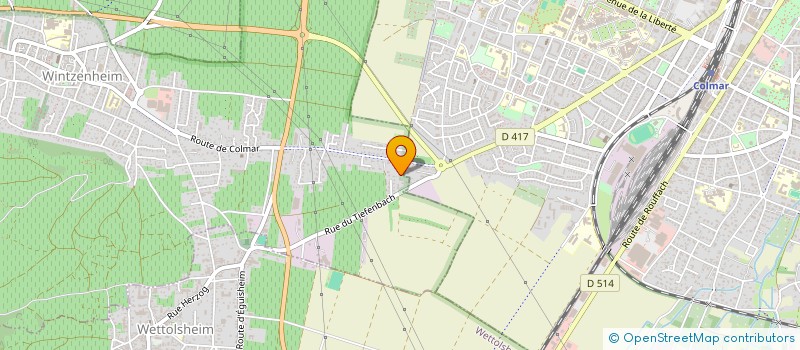 localisation de l'entreprise MADAME ISABELLE SPORER  WINTZENHEIM