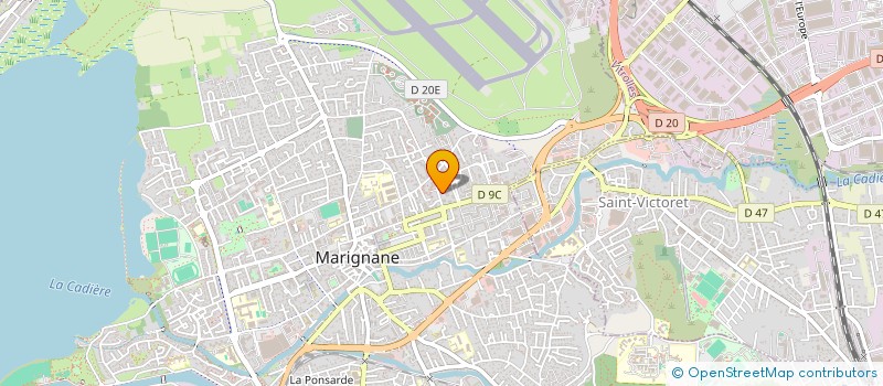 localisation de l'entreprise MADAME ISABELLE STAR à MARIGNANE