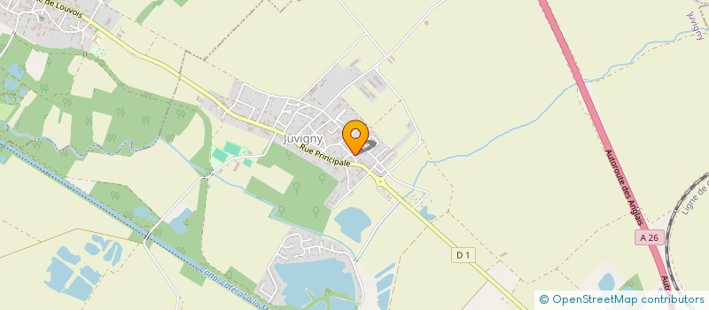 localisation de l'entreprise MADAME ISABELLE STORTZ  JUVIGNY