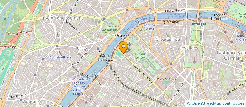 localisation de l'entreprise MADAME ISABELLE STRAUSS-KAHN  PARIS