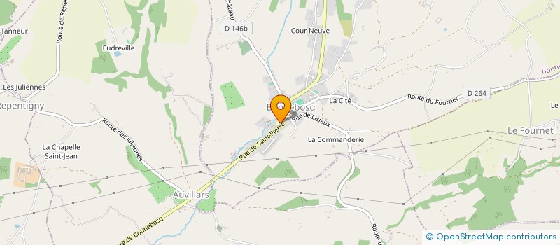 localisation de l'entreprise MADAME ISABELLE STRUK  BEAUFOUR DRUVAL