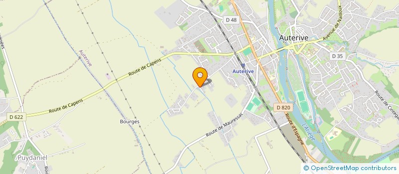 localisation de l'entreprise MADAME ISABELLE SUDRE  AUTERIVE