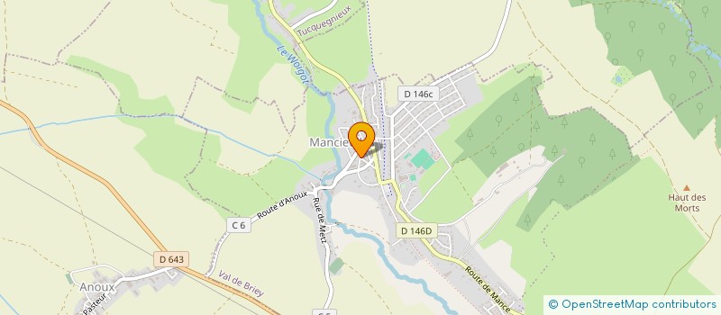 localisation de l'entreprise MADAME ISABELLE SUTERA SARDO  VAL DE BRIEY