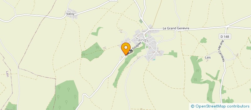 localisation de l'entreprise MADAME ISABELLE TAFFET  LES HAUTS DE FORTERRE