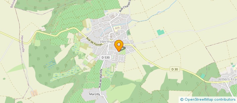 localisation de l'entreprise MADAME ISABELLE TAILLIART  HERMONVILLE