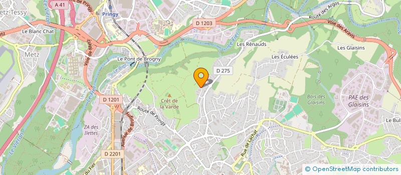 localisation de l'entreprise MADAME ISABELLE TAMET  ANNECY