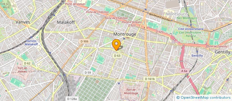 localisation de l'entreprise MADAME ISABELLE TANDAVARAYEN à MONTROUGE
