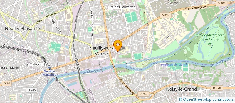localisation de l'entreprise MADAME ISABELLE TANGUY à NEUILLY-SUR-MARNE
