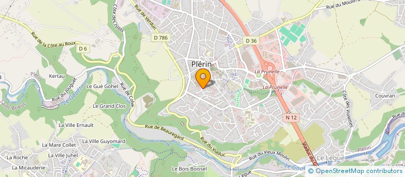 localisation de l'entreprise MADAME ISABELLE TARAUD à PLERIN