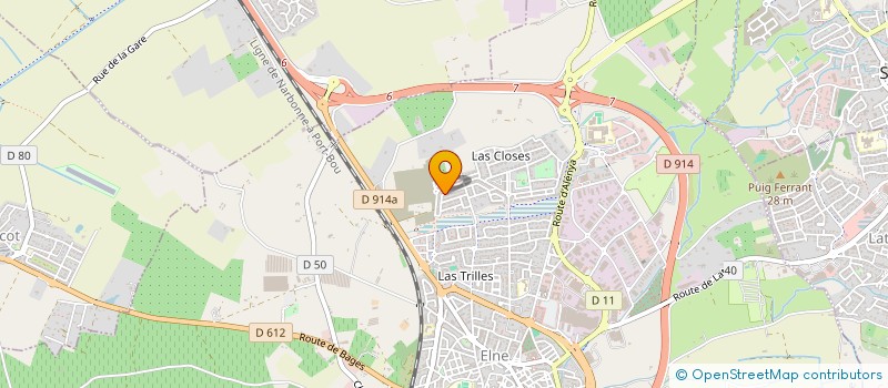 localisation de l'entreprise MADAME ISABELLE TARAUD  ELNE