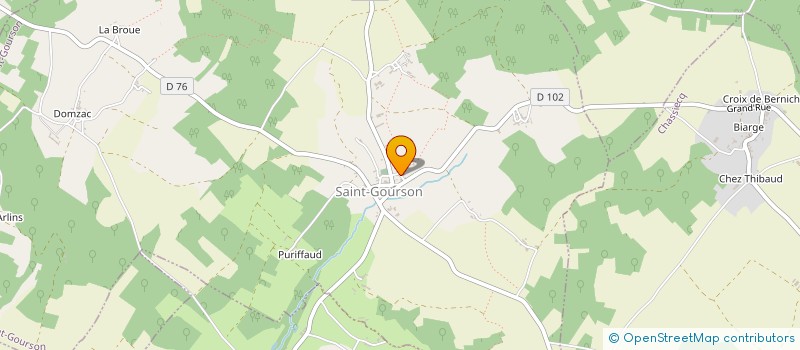 localisation de l'entreprise MADAME ISABELLE TARDIF à SAINT-GOURSON