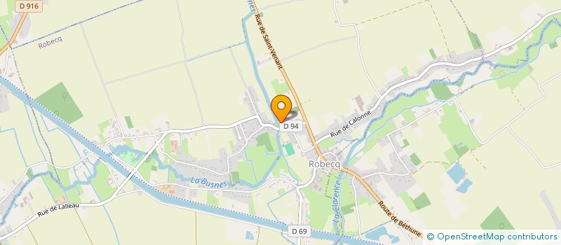 localisation de l'entreprise MADAME ISABELLE TASSEZ  ROBECQ