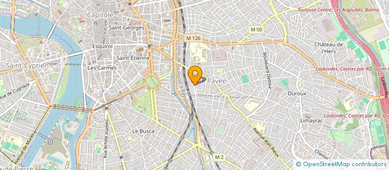 localisation de l'entreprise MADAME ISABELLE TAUPIAC à TOULOUSE