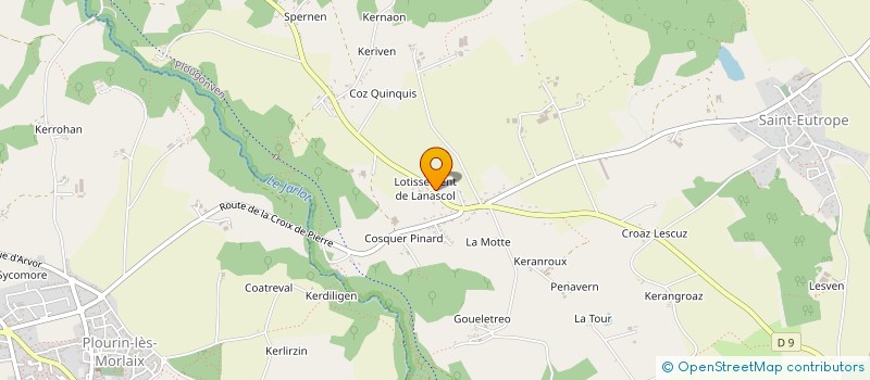 localisation de l'entreprise MADAME ISABELLE TERNET  PLOUGONVEN