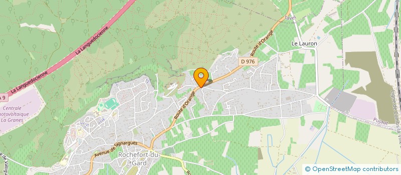 localisation de l'entreprise MADAME ISABELLE THEETEN  ROCHEFORT-DU-GARD