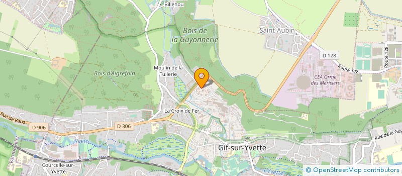 localisation de l'entreprise MADAME ISABELLE THELLIER à GIF-SUR-YVETTE