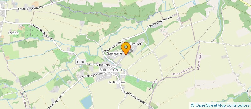 localisation de l'entreprise MADAME ISABELLE THIBAUD  SAINT-CEZERT