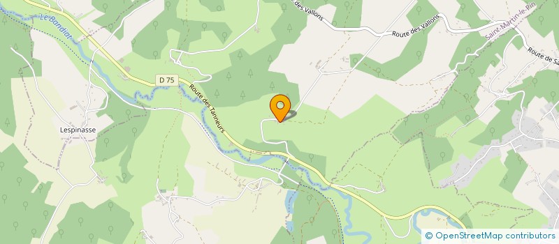 localisation de l'entreprise MADAME ISABELLE THIERRY  SAINT-MARTIN-LE-PIN