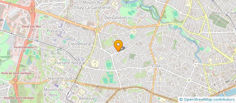 localisation de l'entreprise MADAME ISABELLE THOBY  NANTES