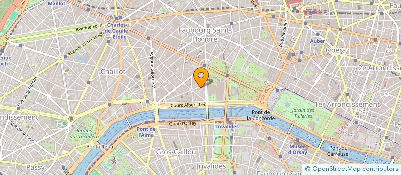 localisation de l'entreprise MADAME ISABELLE THOMAS  PARIS