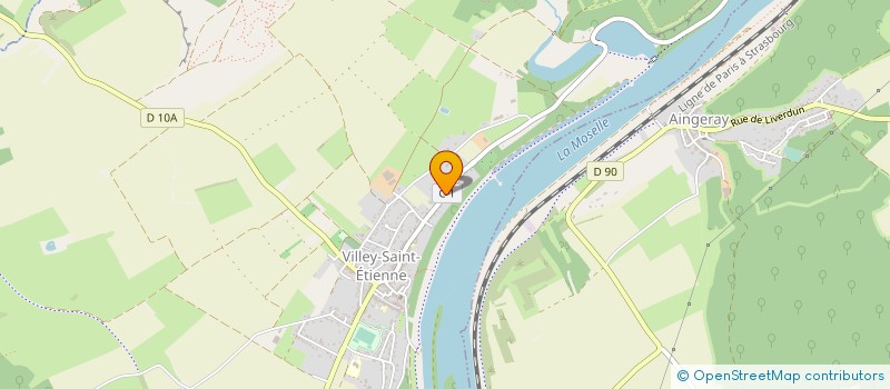 localisation de l'entreprise MADAME ISABELLE THOMAS  VILLEY-SAINT-ETIENNE