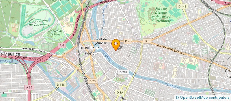localisation de l'entreprise MADAME ISABELLE THOMASSIN à JOINVILLE-LE-PONT